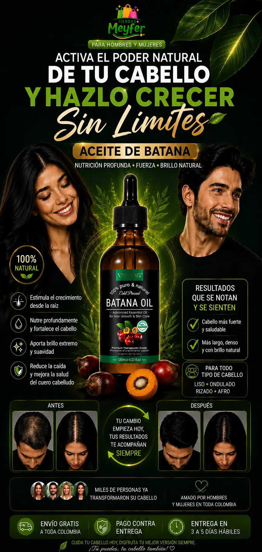 🌿🔥 SÚPER ACEITE  DE BATANA PREMIUM🔥🌿