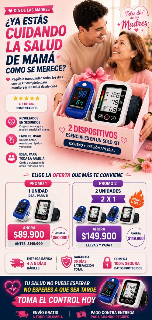 💓 KIT MÉDICO EN CASA: OXÍGENO Y PRESIÓN AL INSTANTE 💖