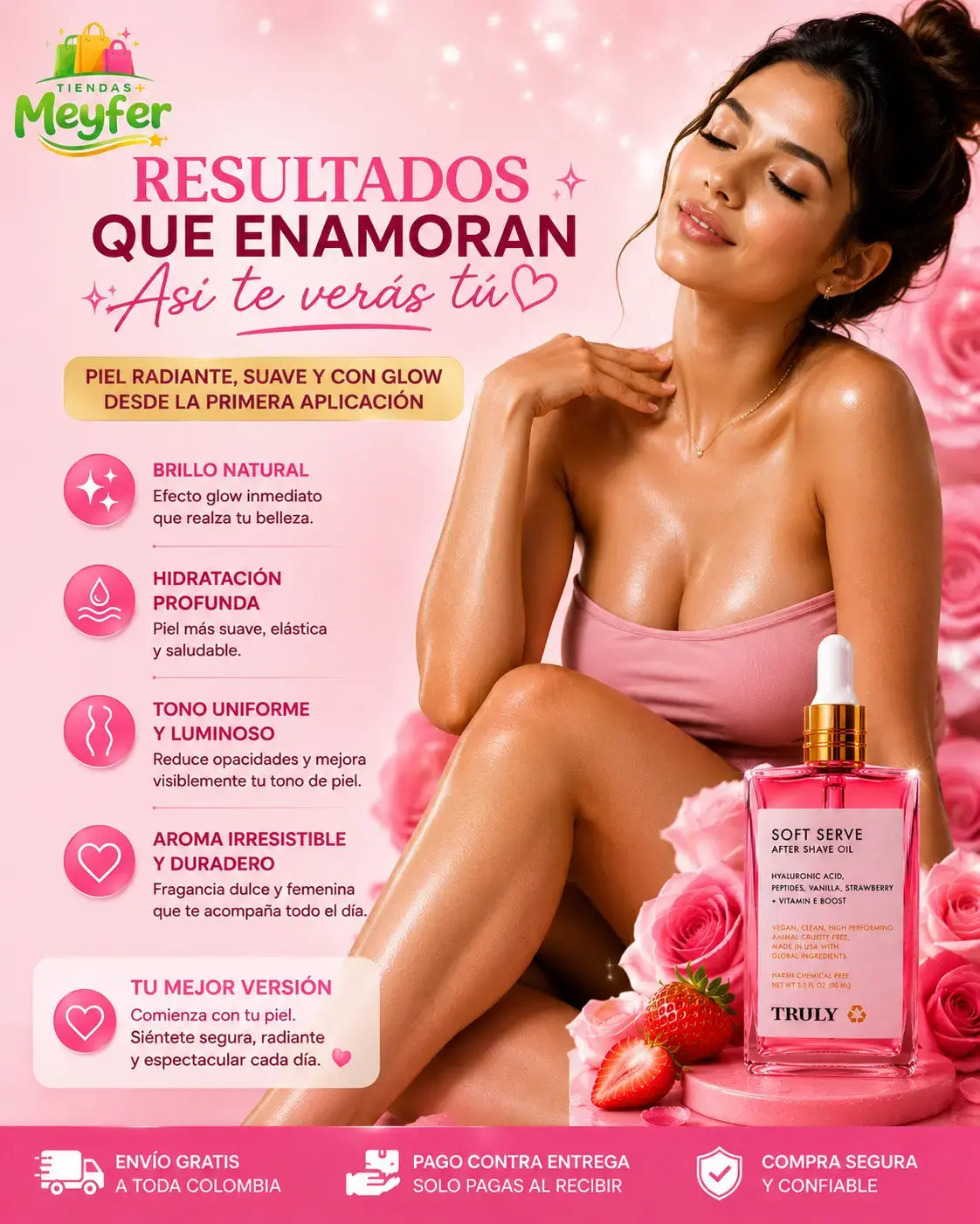 🍓EL SECRETO PARA UNA PIEL RADIANTE  sin maquillaje corporal 💏